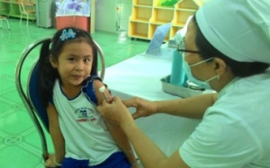 Hơn 8,5 triệu liều vaccine Sởi - Rubella cho trẻ khu vực phía Nam